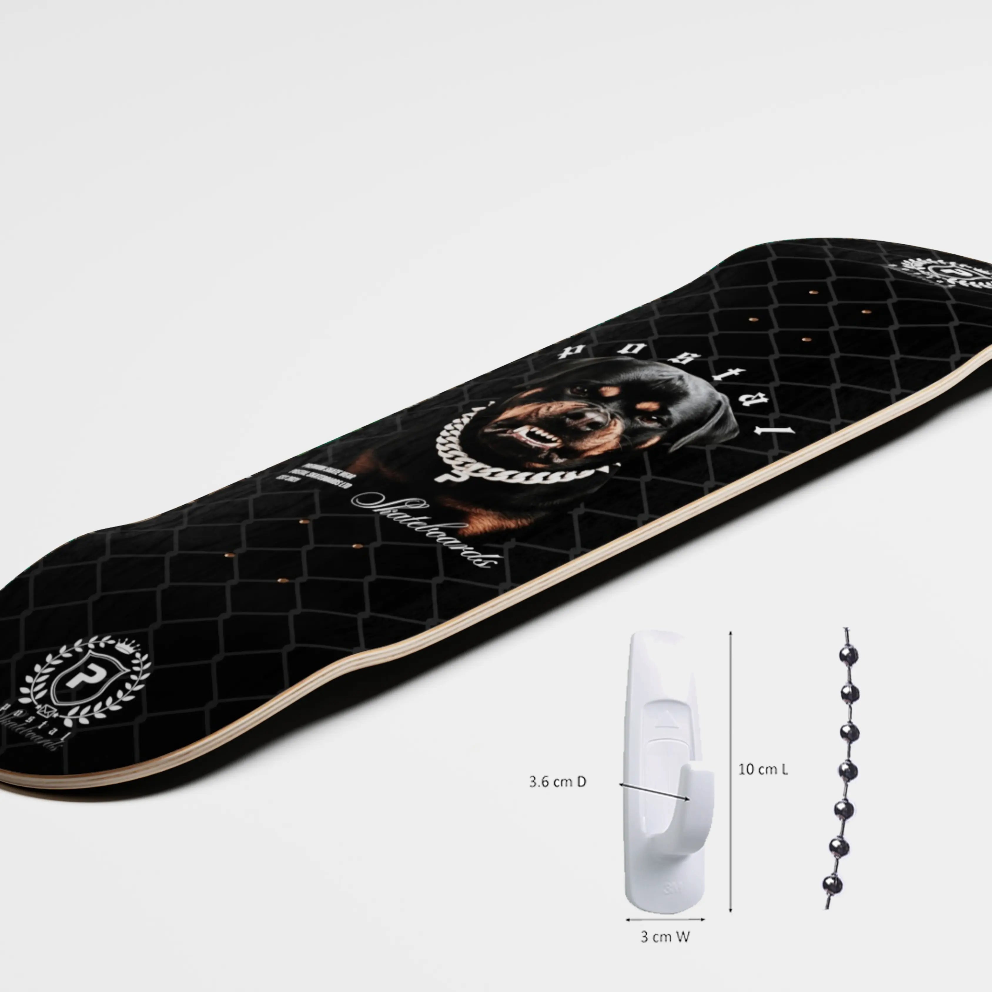 Postal "Goodest Boy" Deck | Black