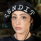 Postal Bucket Hat | SENDIT | Black