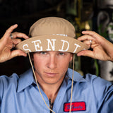 Postal Bucket Hat | SENDIT | Sand