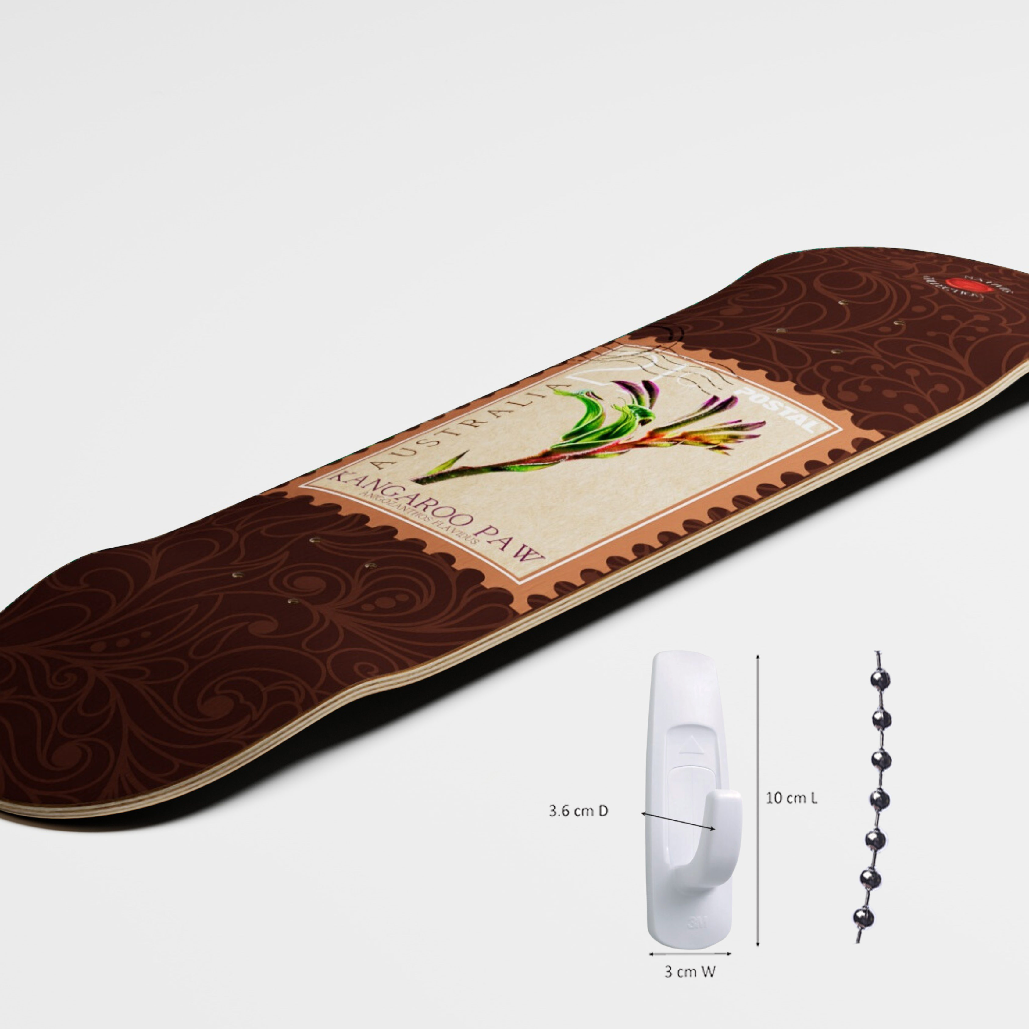 Australian Natives Collection Deck | Kangaroo Paw | Dark Brown