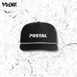 Postal Snap Back | Standard Post Rope Em' Cap | Black