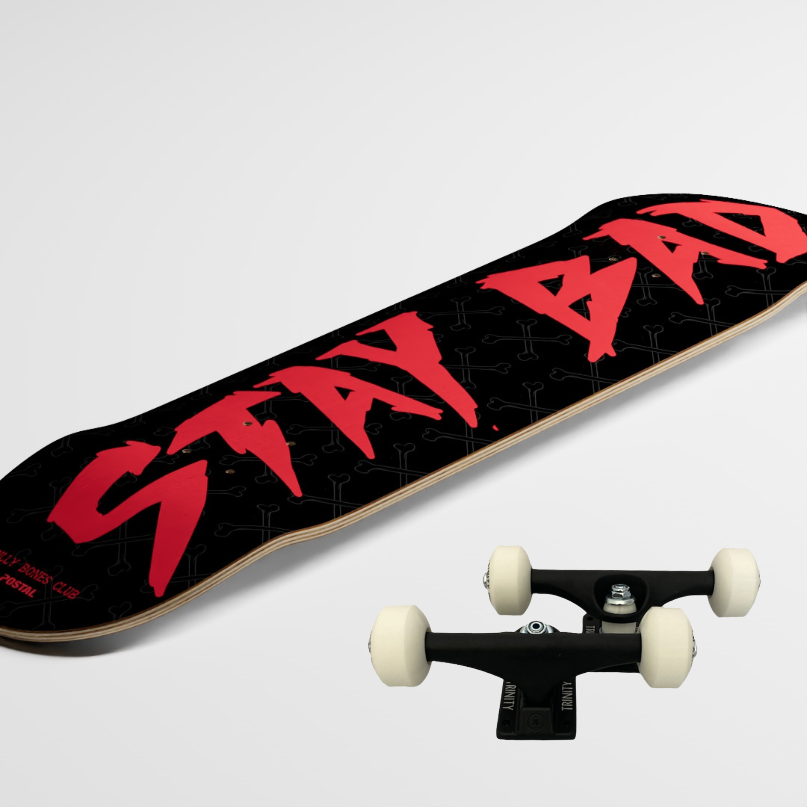 Billy Bones Club Deck | Stay Bad | Black Red