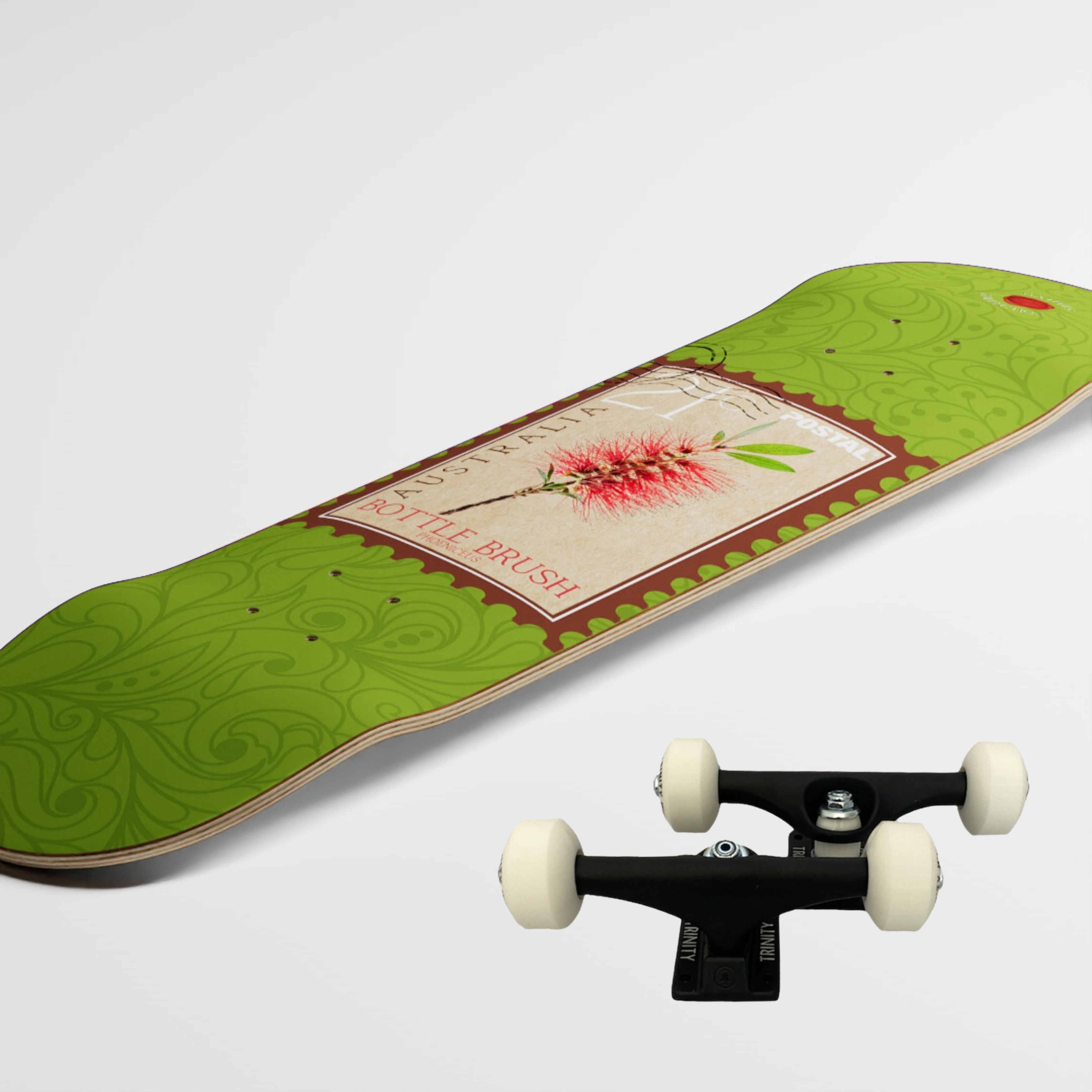 Australian Natives Collection Deck | Bottle Brush | Green