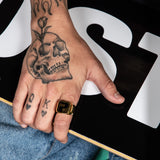 Postmark Ring | Gold