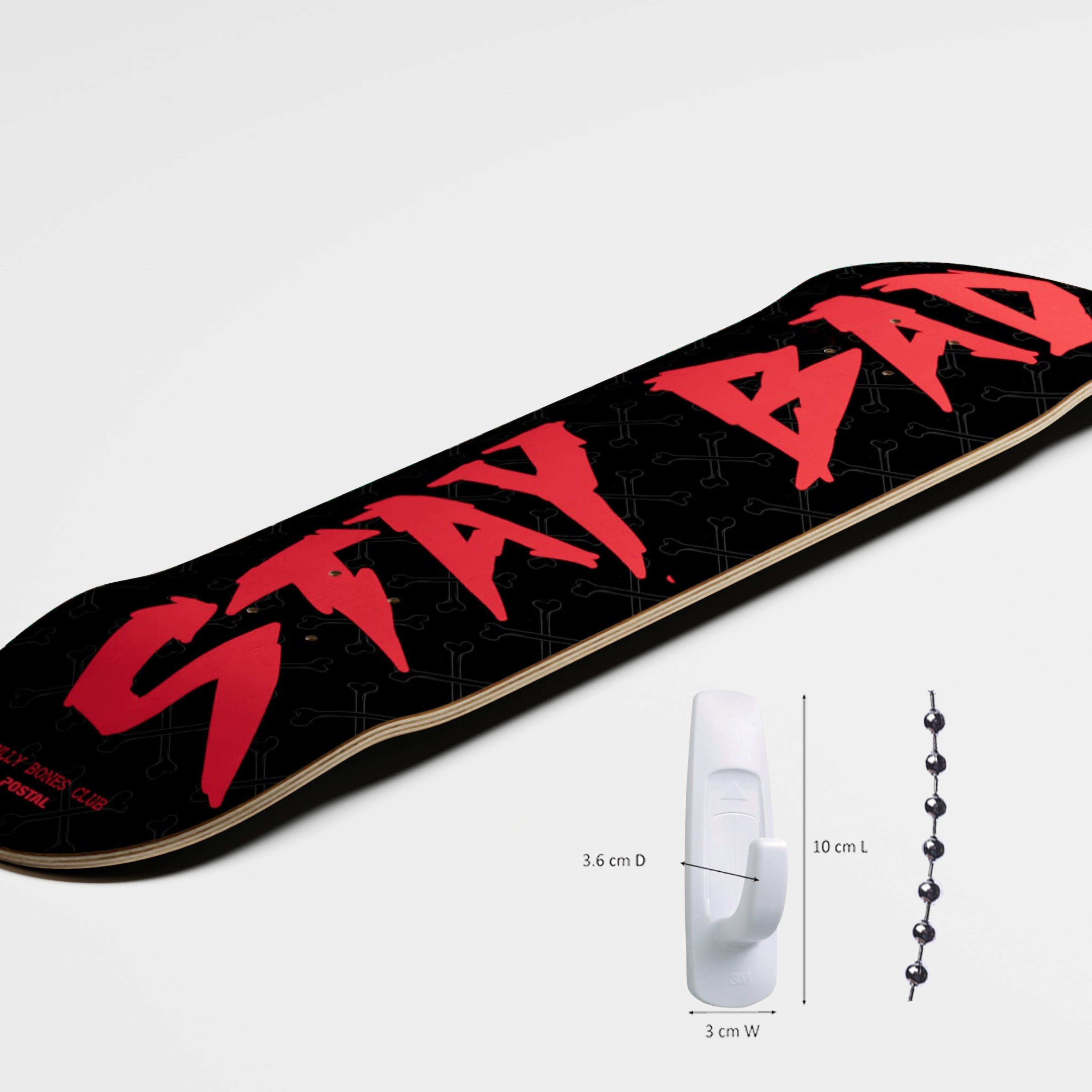 Billy Bones Club Deck | Stay Bad | Black Red