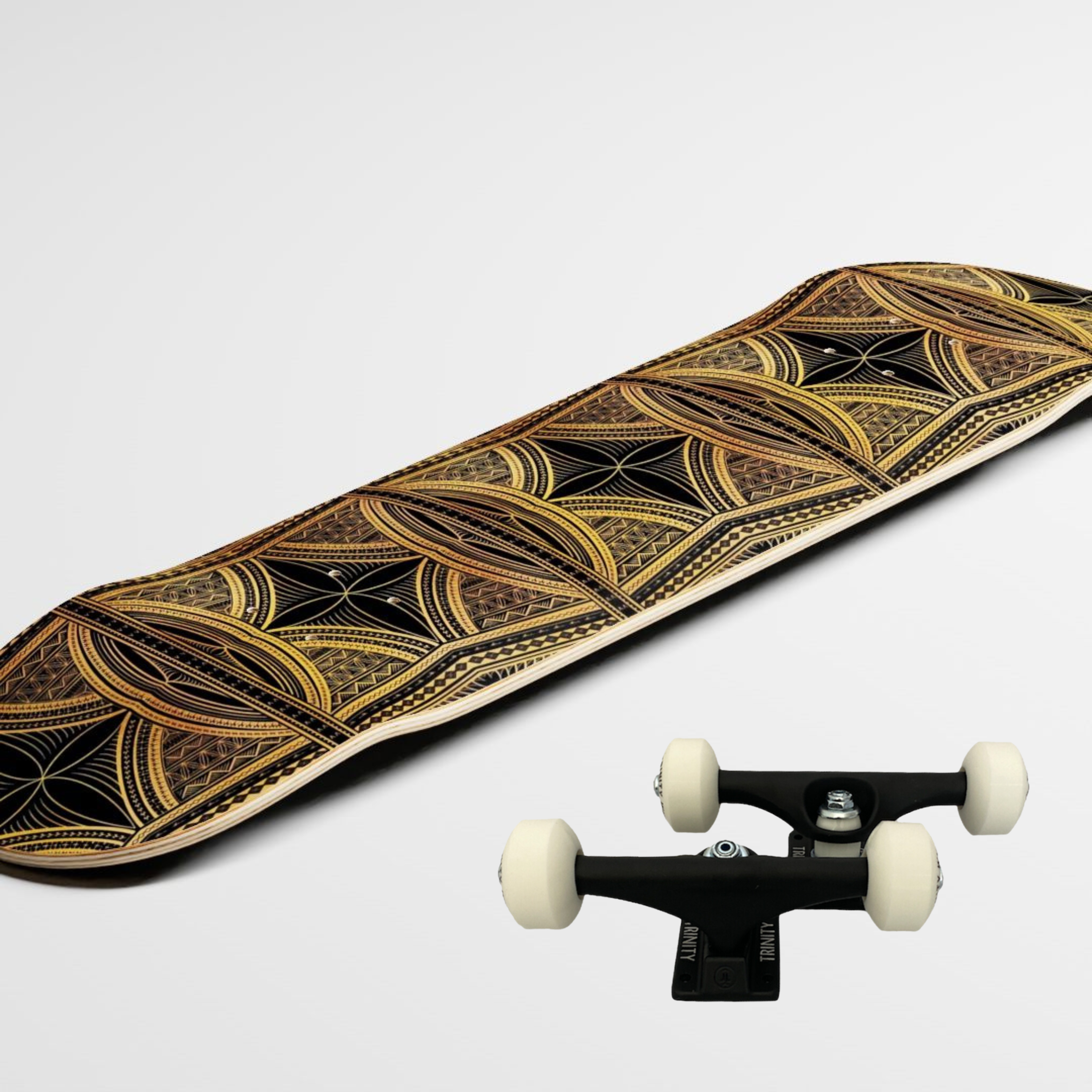 Samoan Mike Deck | Ala Matagi | Black Yellow