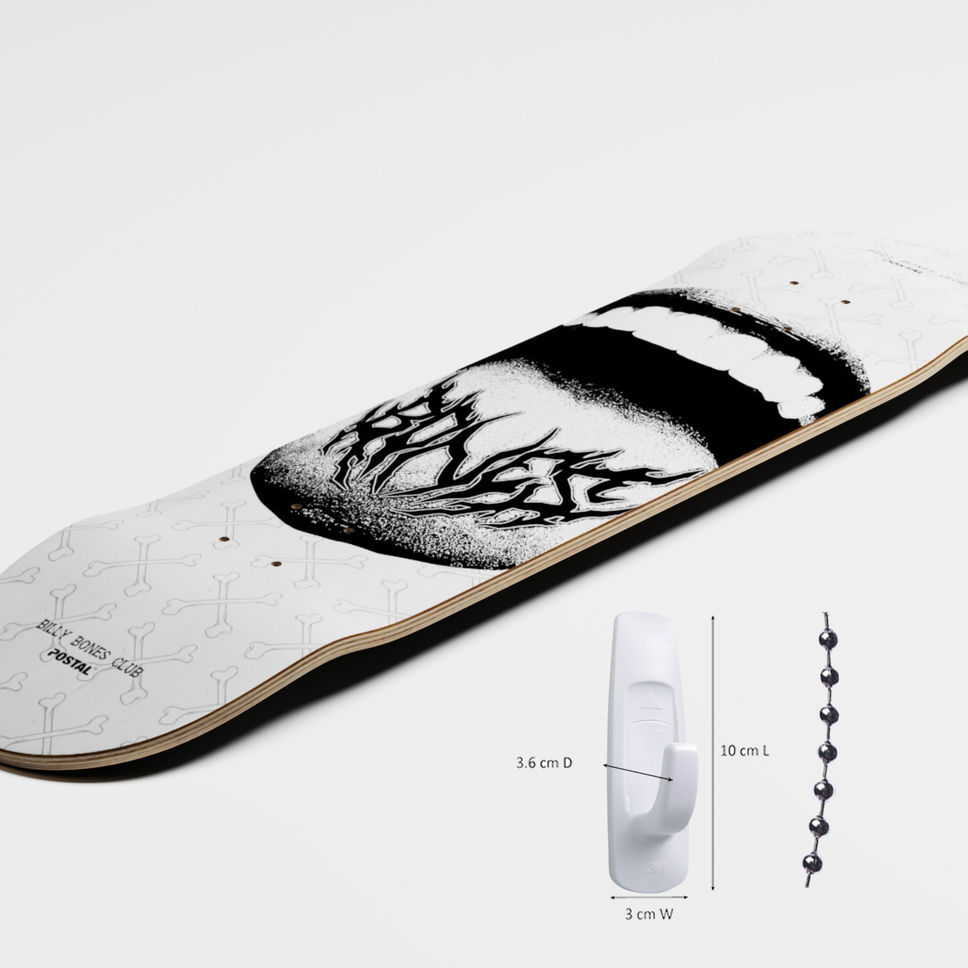 Billy Bones Club Deck | Mad Mouth | White Black