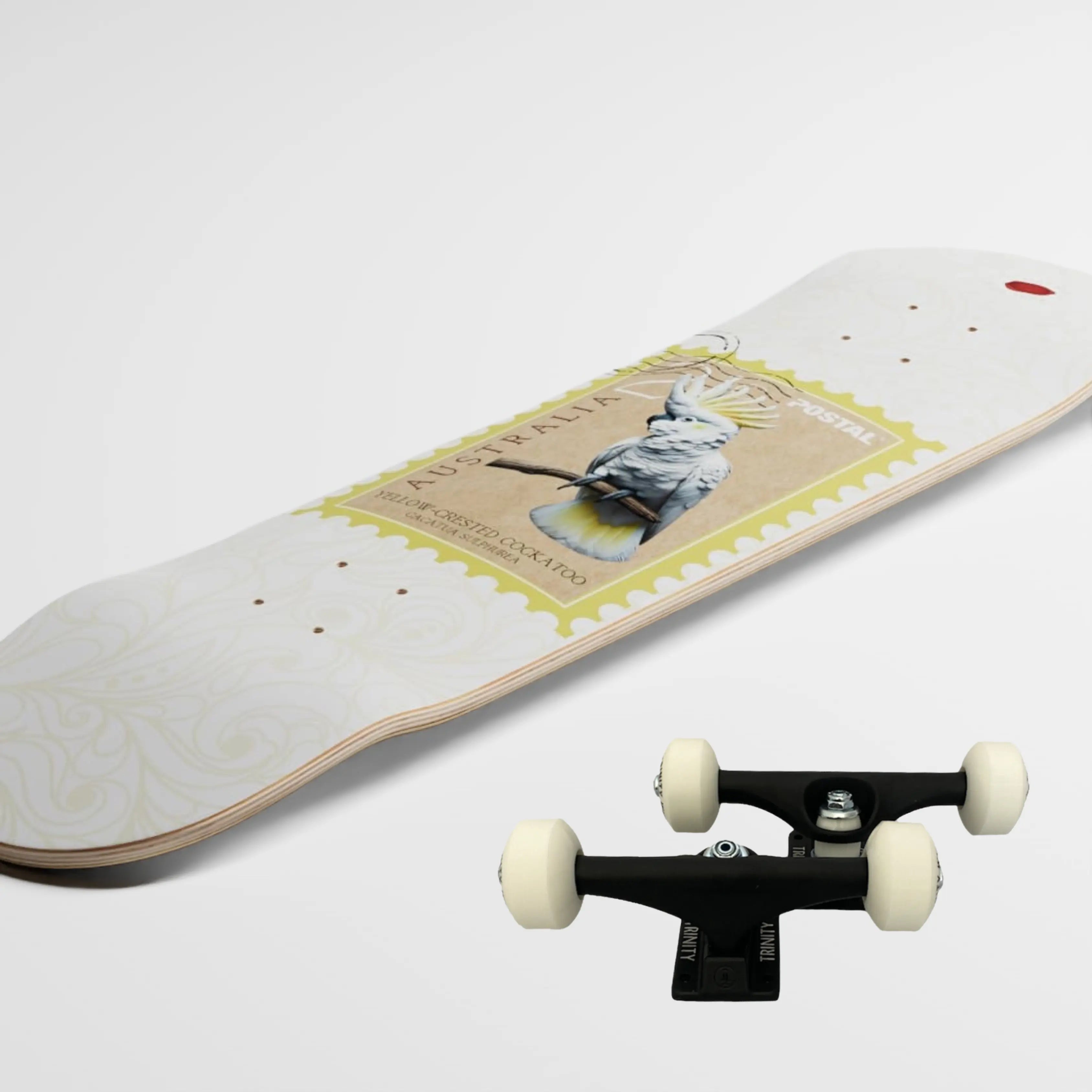 Australian Natives Collection Deck | Yellow-Crested Cockatoo | White