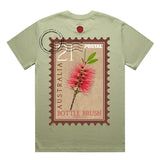 Australian Natives Collection Tee | Bottle Brush | Pistachio