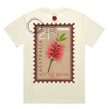 Australian Natives Collection Tee | Bottle Brush | Butter