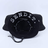 Postal Bucket Hat | SENDIT | Black