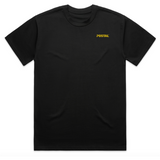 New Zealand Natives Collection Tee | Kōwhai | Black