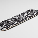 Death Before Decaf Deck | Trad Flash | Black White