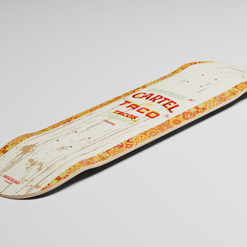 Cartel Del Taco Deck | Vintage | Cream