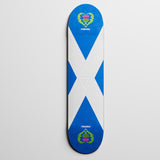 Katie Pike Signature Deck | Celtic Infused Scottish Flag | Blue White