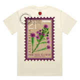 Australian Natives Collection Tee | Pink Rice Paper | Butter