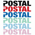 Sticker pack | Postal | Multi | 15cm