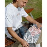 MJC Tā Moko Tee | Whenua Tee | White