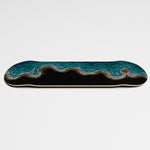 Horizontal Photo of Baynyi Deck from Burruguu Art and Postal Skateboards collective collaboration 