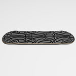 Horizontal Photo of Maori Haerenga Skateboard Deck MJC Tamoko and Postal Skateboards collective collaboration 