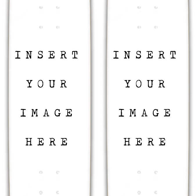 Customised Top and Bottom Deck "insert your image here" 
