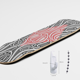 MJC Tā Moko Deck | Whenua | Red White Black